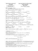 Đề thi tuyển sinh lớp 10 môn toán năm 2016 2017   sở GDĐT nam định 