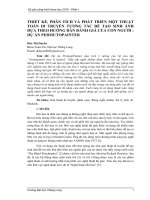 Thiết kế, phân tích và phát triển một thuật toán di truyền tương tác để tạo sinh ảnh dựa theo hướng dẫn đánh giá của con ngườ dự án permutopainter