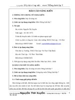 Sáng kiến dạy kỹ năng nói môn tiếng anh lớp 7 