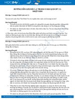 Bài tập trang 8 bài 1,2 SGK Lịch sử 11