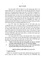 Nghiên cứu tính an toàn và tác dụng hỗ trợ điều trị của cao UP1 trên bệnh nhân ung thư phổi không tế bào nhỏ giai đoạn IIIB-IV (TT)