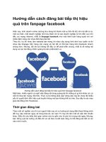 Hướng dẫn cách đăng bài tiếp thị hiệu quả trên fanpage facebook