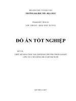 THIẾT KẾ KHAI THÁC DẦU KHÍ BẰNG PHƯƠNG PHÁP GASLIFT LIÊN TỤC CHO GIẾNG BH22 MỎ BẠCH HỔ