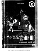 (LOVEBOOK) BO DE TINH TUY ON THI THPTQG MON SINH HỌC 2017