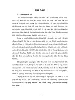 tiểu luận Sự giúp đỡ của liên xô và trung quốc với cách mạng việt nam
