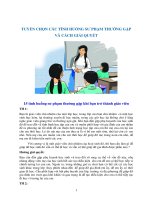tuyen chon 150 tinh huong su pham thuong gap va cach giai quyet
