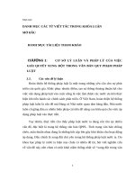 Luận văn thạc sỹ Giải quyết xung đột văn bản pháp luật