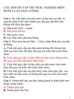 trac nghiem 700 cau phap luat dai cuong
