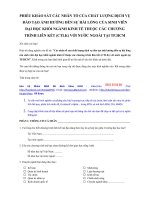 Cac nhan to cua chat luong dich vu dao tao anh huong den su hai long cua sinh vien dai hoc khoi nganh kinh te