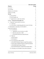 Nghiên cứu mối tương quan di truyền của các dòng lúa đột biến chất lượng bằng chỉ thị phân tử (Khóa luận tốt nghiệp)