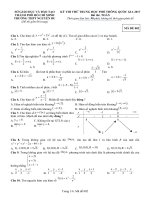 toanmath com   đề thi thử THPT quốc gia 2017 môn toán trường THPT nguyễn du   TP  HCM 