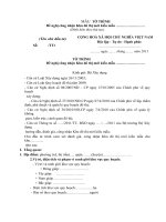 TỜ TRÌNH đề nghị công nhận khu đô thị mới kiểu mẫu 