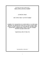 NGHIÊN cứu ẢNH HƯỞNG của PHÂN bón lá a2  đến SINH TRƯỞNG, sâu BỆNH hại, NĂNG SUẤT, CHẤT LƯỢNG TRÊN GIỐNG cà CHUA SAKATA vụ XUÂN hè 2017 tại KHU THỰC HÀNH THỰC NGHIỆM KHOA NÔNG lâm NGƯ NGHIỆP TRƯỜNG đại học HỒNG đức (2) 