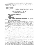 Hướng dẫn viết báo cáo thành tích công tác đoàn (1) 