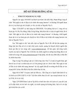 TÌNH HUỐNG 01  đạo đức và NGHỀ NGHIỆP LUẬT sư