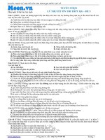 tuyển chọn lí thuyết vật lí ôn luyện THPTQG đề 5