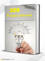 S0.Ebook 7 - 208 Ý tưởng Viêt Blog