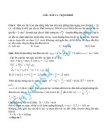 Bài tập về va chạm trong dao động cơ chinh phục điểm 8, 9, 10 môn lý kì thi THPT quốc gia