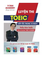 Luyen thi TOEIC cap toc 10 ngay