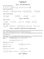 DE CUONG ON THI TOAN 7 GIUA KY 1