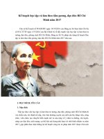 ke hoach hoc tap va lam theo tam guong dao duc ho chi minh