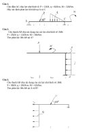 Ôn thi hết môn CHCS đại học chính quy 