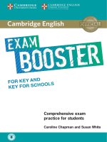 1 cambridge english exam booster 2017 for key without answers