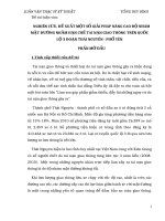 NGHIÊN CỨU ĐỀ SUẤT MỘT SỐ GIẢI PHÁP NÂNG CAO ĐỘ NHÁM MẶT ĐƯỜNG NHẰM HẠN CHẾ TAI NẠN GIAO THÔNG TRÊN QUỐC LỘ 3 ĐOẠN THÁI NGUYÊN PHỔ YÊN
