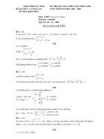 Tổng Hợp Đề Thi CASIO THPT tỉnh Tây Ninh từ năm 2004 (có kèm đáp án)