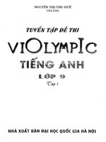 TUYỂN TẬP ĐỀ THI VIOLYMPIC TIẾNG ANH LỚP 9