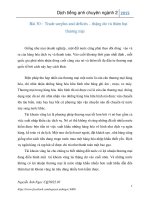 Tiếng anh chuyên ngành 2 học viện tài chính