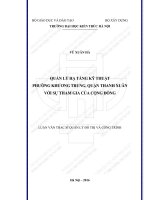 Quản lý hạ tầng kỹ thuật phường khương trung, quận thanh xuân với sự tham gia của cộng đồng (tt)