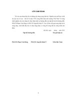 Nghiên cứu tuổi thọ và độ tin cậy của vít me – đai ốc bi máy CNC trong điều kiện môi trường Việt Nam (LA tiến sĩ)