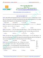 2000 bài tập DAO ĐỘNG cơ có đáp án