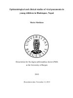 Nghiên cứu fulltext về viêm phổi virus tại Nepal