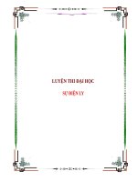 Sự diện ly  trắc nghiệm luyện thi Hóa học 2018