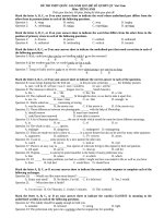 Đề THPTQG môn Tiếng Anh