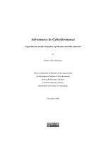 Adventures in cyberformance 