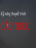 014.SKILLS - THUYẾT TRÌNH CẤU TRÚC
