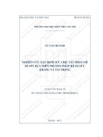 Nghiên cứu xác định sức chịu tải của cọc theo chỉ số SPT dựa trên phương pháp hệ số sức kháng và tải trọng (tt)