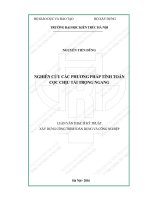 Nghiên cứu các phương pháp tính toán cọc chịu tải trọng ngang (tt)