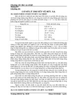 Chương 10:   CƠ SỞ LÝ THUYẾT VỀ BỨC XẠ ( Khoa Công Nghệ Nhiệt Lạnh )