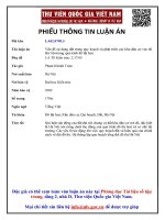 Vấn đề sử dụng đất trong quy hoạch và phát triển các khu dân cư ven đô hà nội trong quá trình đô thị hóa (tt)
