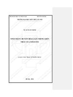 Tinh thần chuyển hóa luận trong kiến trúc của toyo ito (tt)