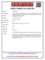 Nghiên cứu một số giải pháp quy hoạch cải tạo hệ thống thoát nước nhằm cải thiện điều kiện vệ sinh sông hồ ở các đô thị việt nam(lấy sông sét   thành phố hà nội làm ví dụ) (tt)