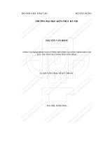 Công tác kiểm định chất lượng thi công tại công trình nhà thi đấu đa năng tỉnh thái bình(tt) 