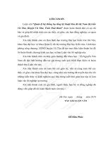 Quản lý hệ thống hạ tầng kỹ thuật khu đô thị nam thị trấn vũ thư, huyện vũ thư, tỉnh thái bình (tt)