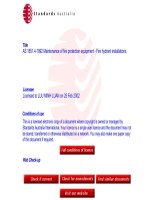 AS 1851 4 1992 maintenance of fire protection equipment   fi