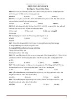 Điện phân dung dịch