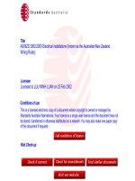 AS NZS 3000 2000 electrical installations   known as the aus 